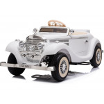 Elektrické autíčko Mercedes Benz 540K Retro - biela - nosnosť 100KG!!!